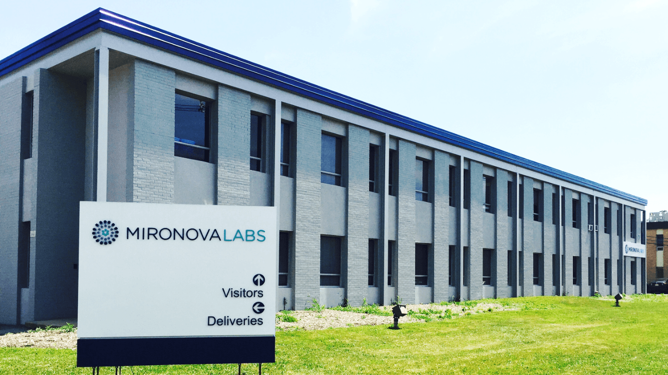 Mironova Labs facility in Fairfield, New Jersey